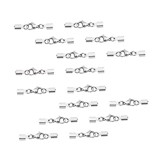 Gadpiparty 48 Stück Kettenverschluss Karabinerverschlüsse für Schmuckherstellung Zubehör für und Armbänder Lobster Clasps für Diy Projekte von Gadpiparty