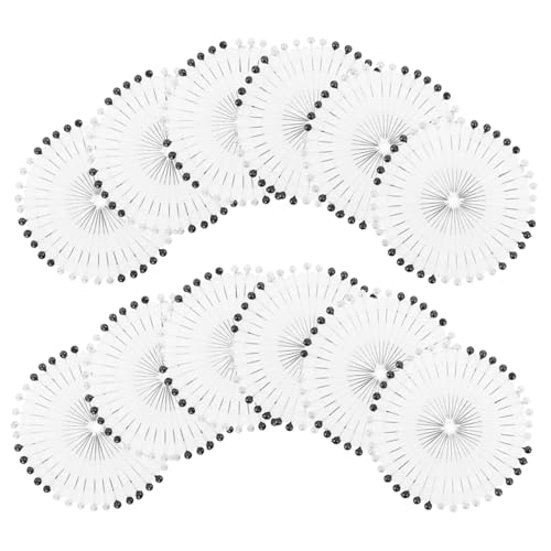 Gadpiparty 480 Stück Perlkopf Stecknadeln für Quilten und Nähen Gerade Nähnadeln in Schwarz und Weiß Vielseitig für DIY Handwerk Stoffe Schneidern Stricken und Bastelprojekte Gadpiparty 480 Stück Perlkopf Stecknadeln für Quilten und Nähen Gerade Nähnadeln in Schwarz und Weiß Vielseitig für DIY Handwerk Stoffe Schneidern Stricken und Bastelprojekte von Gadpiparty
