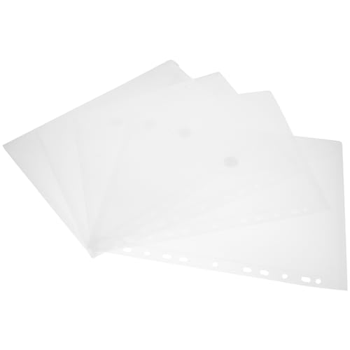 Gadpiparty 4Stücke Dokumentenmappen mit Druckknopf Transparente Aktentaschen für Büro und Schule Vielseitig Einsetzbare Aufbewahrung für Dokumente Notizen und Gadpiparty 4Stücke Dokumentenmappen mit Druckknopf Transparente Aktentaschen für Büro und Schule Vielseitig Einsetzbare Aufbewahrung für Dokumente Notizen und von Gadpiparty