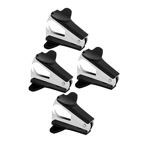 Gadpiparty 4Stücke Hefter Entferner Handheld Heftklammerabzieher Ergonomisches Design Vielseitig Einsetzbar für Büro und Schule Leicht und Platzsparend von Gadpiparty