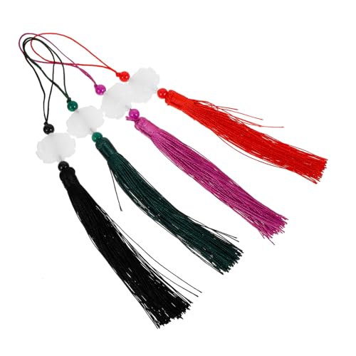 Gadpiparty 4Stücke Laternenquasten für DIY Projekte Handventilator Quasten und Robuste und Vielseitige Anhänger für Dekoration und Bastelarbeiten von Gadpiparty
