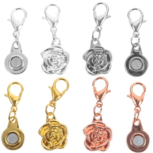 Gadpiparty 4Stücke Magnetische Hummerverschlüsse für Schmuck DIY Magnetverschluss Roségold für Armbänder Vielseitige Schmuckschließen Gadpiparty 4Stücke Magnetische Hummerverschlüsse für Schmuck DIY Magnetverschluss Roségold für Armbänder Vielseitige Schmuckschließen von Gadpiparty