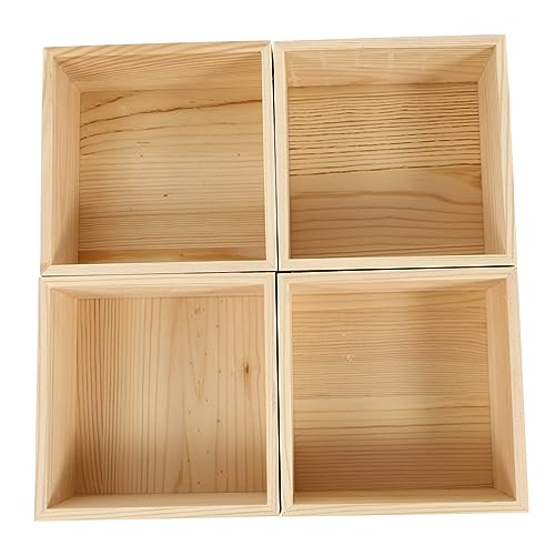 Gadpiparty 4Stücke Teiliges Holz Schmuckaufbewahrungsboxen Vintage Organizer für Schmuck Praktische Holzkisten für und Aufbewahrung Gadpiparty 4Stücke Teiliges Holz Schmuckaufbewahrungsboxen Vintage Organizer für Schmuck Praktische Holzkisten für und Aufbewahrung von Gadpiparty