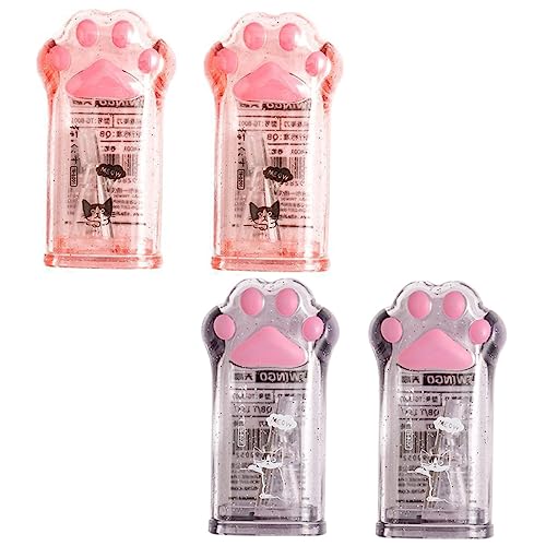 Gadpiparty 4Stücke Teiliges Katzenpfoten Bleistiftanspitzer für Niedliche Kawaii und Kreatives Design für Schule und Büro Langlebig und Praktisch Gadpiparty 4Stücke Teiliges Katzenpfoten Bleistiftanspitzer für Niedliche Kawaii und Kreatives Design für Schule und Büro Langlebig und Praktisch von Gadpiparty