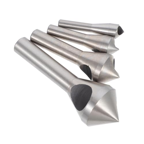 Gadpiparty 4Stücke Teiliges Werkzeugsatz Metallholzbohrer Set Für Präzises Entgraten Kopfbohrungen Für Effizientes Chamfering Werkzeug Gadpiparty 4Stücke Teiliges Werkzeugsatz Metallholzbohrer Set Für Präzises Entgraten Kopfbohrungen Für Effizientes Chamfering Werkzeug von Gadpiparty