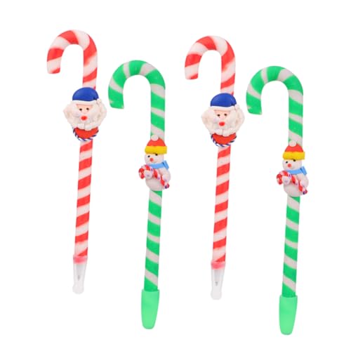 Gadpiparty 4Stücke Weihnachtsgeschenk Kugelschreiber Weihnachtsmann und Schneemann Design Schreibutensilien für Büro Schule und Zuhause Weihnachtsdekoration Gadpiparty 4Stücke Weihnachtsgeschenk Kugelschreiber Weihnachtsmann und Schneemann Design Schreibutensilien für Büro Schule und Zuhause Weihnachtsdekoration von Gadpiparty