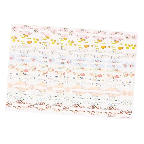Gadpiparty 5 Blätter Beschreibbare Aufkleber für Ätherische Öle Wetterfeste Etiketten für Flaschen Praktische Beschriftung für Aromatherapie und Parfüm Sticker pro Blatt Einfache Erkennung von Gadpiparty