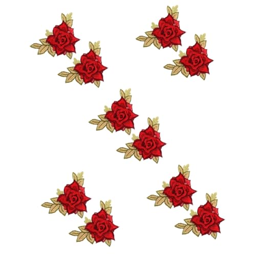 Gadpiparty 5 Paare Blumenstoff Patches zum Aufnähen Farbenfrohe Applikationen für Kleidung Taschen und Jeans zum Reparieren und Dekorieren Leichte Hochwertige Stickerei Diy Zubehör Gadpiparty 5 Paare Blumenstoff Patches zum Aufnähen Farbenfrohe Applikationen für Kleidung Taschen und Jeans zum Reparieren und Dekorieren Leichte Hochwertige Stickerei Diy Zubehör von Gadpiparty