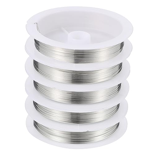 Gadpiparty 5 Rollen Kreativer Kupferdraht À für Schmuckherstellung Bastelarbeiten und Modellbau Flexibler Langlebiger Basteldraht für Kreative Projekte und Dekoration Gadpiparty 5 Rollen Kreativer Kupferdraht À für Schmuckherstellung Bastelarbeiten und Modellbau Flexibler Langlebiger Basteldraht für Kreative Projekte und Dekoration von Gadpiparty