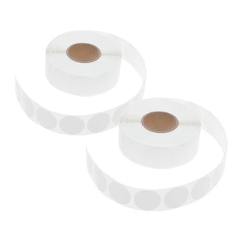 Gadpiparty 5 Rollen Runde Selbstklebende Etiketten Weiße Punktaufkleber für Büro Einzelhandel Zuhause Klassenzimmer und Lebensmittelservice Beschriften und Organisieren Gadpiparty 5 Rollen Runde Selbstklebende Etiketten Weiße Punktaufkleber für Büro Einzelhandel Zuhause Klassenzimmer und Lebensmittelservice Beschriften und Organisieren von Gadpiparty