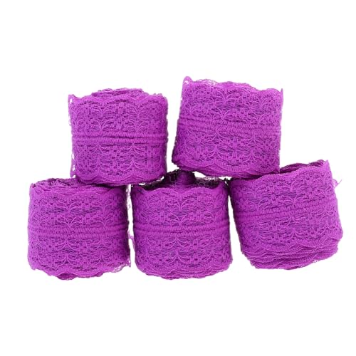 Gadpiparty 5 Rollen Spitzenband DIY Bänder zum Dekorieren von Geschenken für Blumensträuße und Bastelprojekte Farbenfrohe Geschenkverpackung und Handwerksarbeiten Gadpiparty 5 Rollen Spitzenband DIY Bänder zum Dekorieren von Geschenken für Blumensträuße und Bastelprojekte Farbenfrohe Geschenkverpackung und Handwerksarbeiten von Gadpiparty