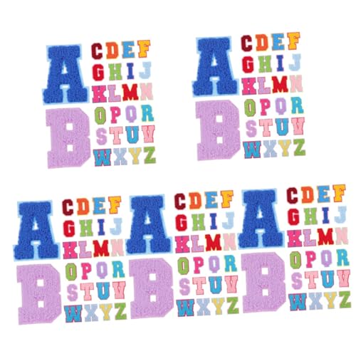 Gadpiparty 5 Sätze Aufbügel Patches Für Diy Stoff Sticker Und Stickerei Vielseitige Applikationen Für Kleidung Und Accessoires 26 Stücke * 5 von Gadpiparty
