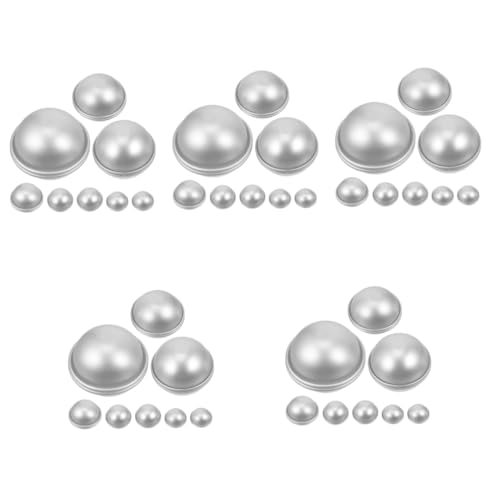 Gadpiparty 5 Sätze Backform Herstellung Badeformen Kugelform Runden Salz Schimmel Kleine Kuchenform Form Für Badekugeln Badekugel-form Aluminiumlegierung Silver 16 Stück * 5 Gadpiparty 5 Sätze Backform Herstellung Badeformen Kugelform Runden Salz Schimmel Kleine Kuchenform Form Für Badekugeln Badekugel-form Aluminiumlegierung Silver 16 Stück * 5 von Gadpiparty