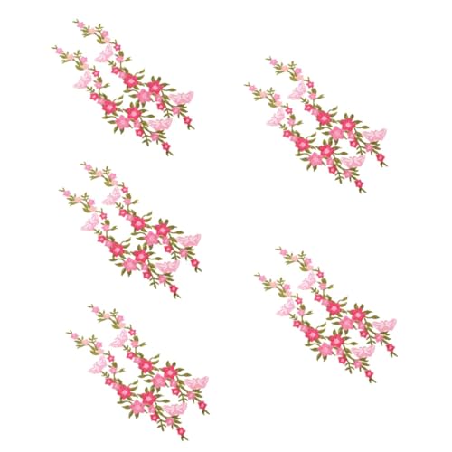 Gadpiparty 5 Sätze Blumen Und Schmetterling Bestickte Patches Zum Aufbügeln Diy Stickerei Stoffflicken Für Kleidung Jeans Taschen Und Bastelprojekte 2 Stück * 5 Gadpiparty 5 Sätze Blumen Und Schmetterling Bestickte Patches Zum Aufbügeln Diy Stickerei Stoffflicken Für Kleidung Jeans Taschen Und Bastelprojekte 2 Stück * 5 von Gadpiparty