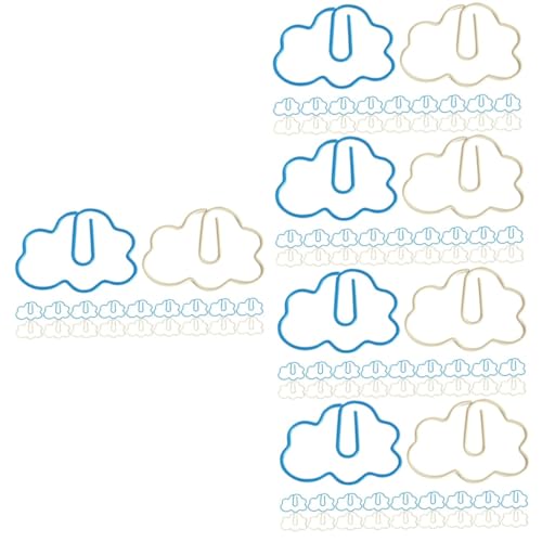 Gadpiparty 5 Sätze Cartoon Lesezeichenstift Miniclips Papierklammern Büroklammern in Verschiedenen Größen Süße Büroklammern Papierclip Dateiclips Plastik 20 Stück * 5 von Gadpiparty