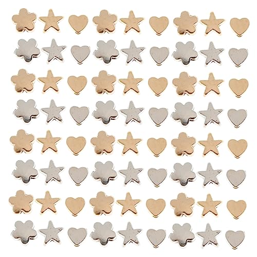 Gadpiparty 5 Sätze Diy Schmuck Spacer Perlen Mit Kunststoffperlen Für Armbänder Ohrringe Leicht Langlebig Und Vielseitig Einsetzbar Für Bastelprojekte Und Dekoration 6 Packungen * 5 von Gadpiparty
