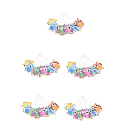 Gadpiparty 5 Sätze Eulenanhänger Weihnachten Eulen-Pinnwand-Dekorationen Eulen- Ornament bunt Willkommen Eulendekorationen für Klassenzimmer Eulenausschnitte Baumwollseil Gadpiparty 5 Sätze Eulenanhänger Weihnachten Eulen-Pinnwand-Dekorationen Eulen- Ornament bunt Willkommen Eulendekorationen für Klassenzimmer Eulenausschnitte Baumwollseil von Gadpiparty