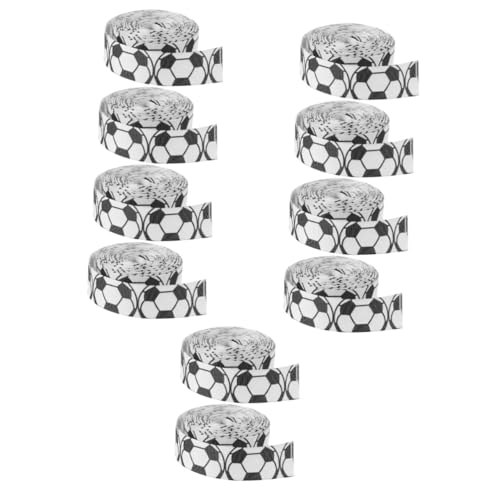 Gadpiparty 5 Sätze Geschenkband Weißes Band Bänder Sportband Band Zum Verpacken Basteln Verpackungsband Dekoratives Verpackungsband Fußballband Banddekor Stoff 2 Rollen * 5 Gadpiparty 5 Sätze Geschenkband Weißes Band Bänder Sportband Band Zum Verpacken Basteln Verpackungsband Dekoratives Verpackungsband Fußballband Banddekor Stoff 2 Rollen * 5 von Gadpiparty