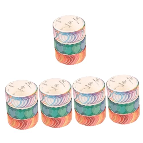 Gadpiparty 5 Sätze Geständnisdichterkassade Für Journal -notizbuch Schrott Klebrig Sammelalbum Washi-tape-masse Band Washi Tape Zum Aufzeichnen Scrapbooking Washi Tape Papier 3 Rollen * 5 Gadpiparty 5 Sätze Geständnisdichterkassade Für Journal -notizbuch Schrott Klebrig Sammelalbum Washi-tape-masse Band Washi Tape Zum Aufzeichnen Scrapbooking Washi Tape Papier 3 Rollen * 5 von Gadpiparty