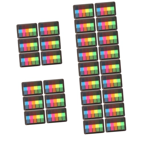 Gadpiparty 5 Sätze Haftnotiz Buchregisterkarten Zum Kommentieren Lesezeichen-tabs Fluoreszierend Mit Buchseite Und Seitenreiter Zubehör Zum Lesen Von Büchern Papier Tabs Das Haustier 6boxen*5 von Gadpiparty