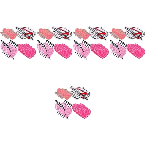 Gadpiparty 5 Sätze Herzförmige Aufbügel Patches Gestickte Reparatur Patches Für Kleidung Langlebige Bügelbilder Für Taschen Jacken Hosen Shirts Und Hüte Einfache Anwendung 20 Stück * 5 Gadpiparty 5 Sätze Herzförmige Aufbügel Patches Gestickte Reparatur Patches Für Kleidung Langlebige Bügelbilder Für Taschen Jacken Hosen Shirts Und Hüte Einfache Anwendung 20 Stück * 5 von Gadpiparty
