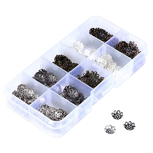 Gadpiparty 5 Sätze Herzform Spacer Perlenkappen Für Diy Schmuckherstellung Metallperlenkappen Für Armbänder Und Ohrschmuck Vielseitige Bastelmaterialien 600 Stück * 5 Gadpiparty 5 Sätze Herzform Spacer Perlenkappen Für Diy Schmuckherstellung Metallperlenkappen Für Armbänder Und Ohrschmuck Vielseitige Bastelmaterialien 600 Stück * 5 von Gadpiparty