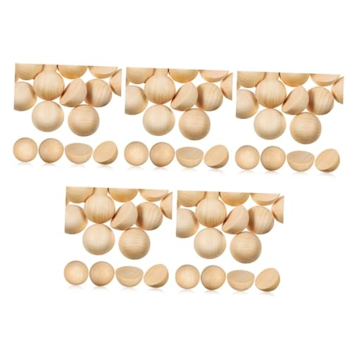 Gadpiparty 5 Sätze Holzkugel Halbkugeln Zum Basteln Kunsthandwerk Bälle Basteln Holzperlen Runde Bastelbälle Halbe Bastelbälle Halbe Kugel Holzhandwerksformen 40 Stück * 5 Gadpiparty 5 Sätze Holzkugel Halbkugeln Zum Basteln Kunsthandwerk Bälle Basteln Holzperlen Runde Bastelbälle Halbe Bastelbälle Halbe Kugel Holzhandwerksformen 40 Stück * 5 von Gadpiparty