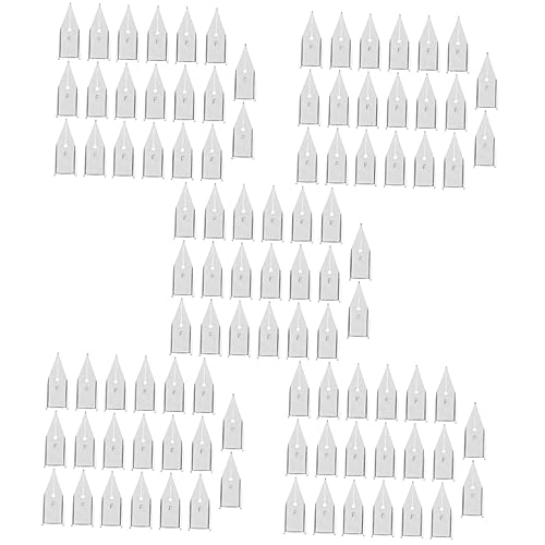 Gadpiparty 5 Sätze Kalligraphie Schreibfeder Ersatzfedern Austauschbare Feder Für Füllfederhalter Geeignet Für Schüler Und Kreative Schreibprojekte Langlebig Und Rostfrei 20 Stück * 5 Gadpiparty 5 Sätze Kalligraphie Schreibfeder Ersatzfedern Austauschbare Feder Für Füllfederhalter Geeignet Für Schüler Und Kreative Schreibprojekte Langlebig Und Rostfrei 20 Stück * 5 von Gadpiparty