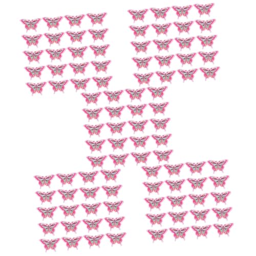 Gadpiparty 5 Sätze Kreative Schmetterlings Stickerei Patches Dekorative Aufnäher Für Kleidung Zum Aufbügeln Oder Aufnähen Für Diy Projekte Und Reparaturen Langlebig Und 20 Stück * 5 von Gadpiparty