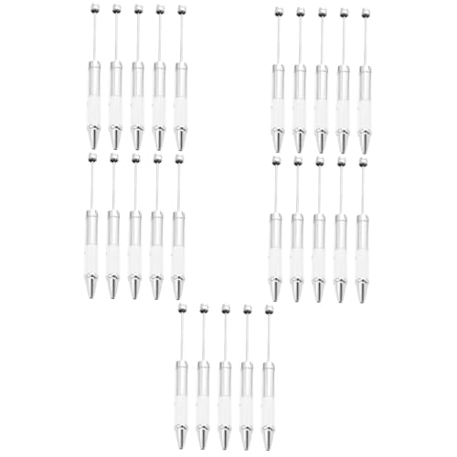 Gadpiparty 5 Sätze Kugelschreiber Ball Form Einzigartige Stifte Spaßstifte Für Den Täglichen Gebrauch Perlenstift Perlen Stifte Büroschreibstift Stift Für Plastik 5 Stücke * 5 von Gadpiparty