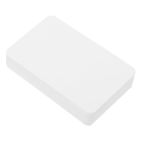Gadpiparty 5 Sätze Leere Spielkarten Schüttgut Revisionskarten Weiß Kleine Karten Farbig Sprechen Leere Kartenmasse Leere Karteikarten Zum Lernen Wortnotizkarten Papier 100 Stück * 5 von Gadpiparty