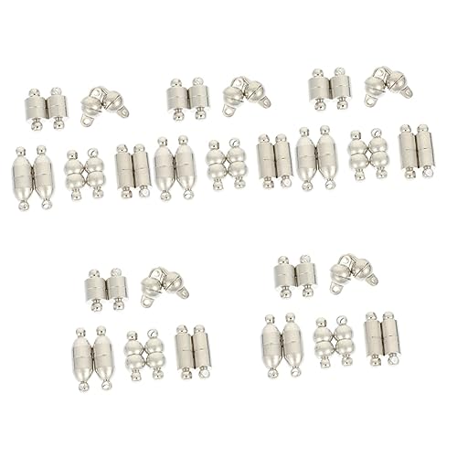 Gadpiparty 5 Sätze Magnetverschlüsse Für Diy Schmuckherstellung Hochwertige Magnet Buckles Langlebiger Legierung Für Armbänder Und Einfach Zu Bedienen Und Tragbar 5 Paare * 5 Gadpiparty 5 Sätze Magnetverschlüsse Für Diy Schmuckherstellung Hochwertige Magnet Buckles Langlebiger Legierung Für Armbänder Und Einfach Zu Bedienen Und Tragbar 5 Paare * 5 von Gadpiparty