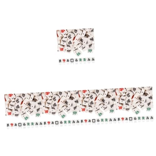 Gadpiparty 5 Sätze Mahjong-perlen Mit Rot Reiz Anhänger Für Armbänder Aus Tonperlen Jubeln Perlen Zur Schmuckherstellung Klein Schmuck-tonperlen Fälschung Basteln Polymer-ton 100 Stück * 5 Gadpiparty 5 Sätze Mahjong-perlen Mit Rot Reiz Anhänger Für Armbänder Aus Tonperlen Jubeln Perlen Zur Schmuckherstellung Klein Schmuck-tonperlen Fälschung Basteln Polymer-ton 100 Stück * 5 von Gadpiparty