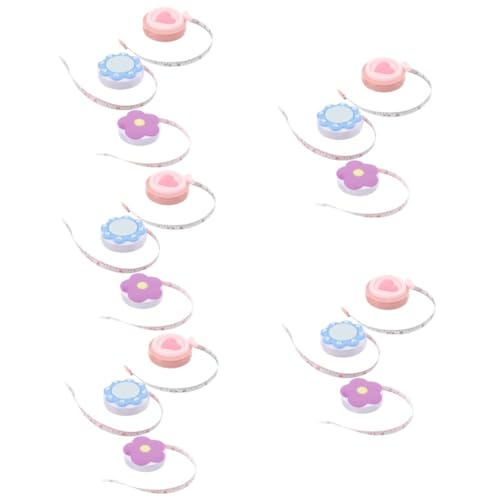 Gadpiparty 5 Sätze Makkaronband Maßband Nähen Einziehbar Mini -messband Maßband Zum Selbermachen Messung Maßband Für Körpermaße Maßband Für Kleidung Mini-maßbänder Pvc 3 Stück * 5 Gadpiparty 5 Sätze Makkaronband Maßband Nähen Einziehbar Mini -messband Maßband Zum Selbermachen Messung Maßband Für Körpermaße Maßband Für Kleidung Mini-maßbänder Pvc 3 Stück * 5 von Gadpiparty