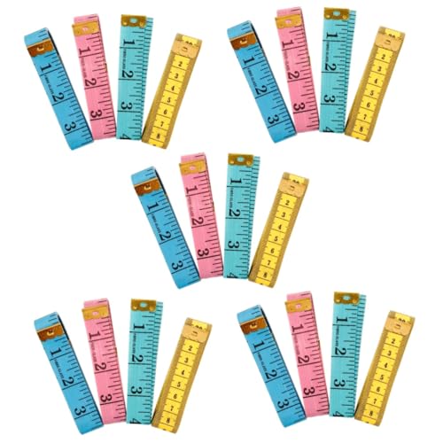 Gadpiparty 5 Sätze Messung Des Weichen Lineers Maßband Für Kleidung Maßband Körper Stoffmessband Taille Maßband Nähen Maßband Zum Nähen Zu Hause Klebeband Maßnahme Pvc-kunststoff 4 Stück * 5 Gadpiparty 5 Sätze Messung Des Weichen Lineers Maßband Für Kleidung Maßband Körper Stoffmessband Taille Maßband Nähen Maßband Zum Nähen Zu Hause Klebeband Maßnahme Pvc-kunststoff 4 Stück * 5 von Gadpiparty