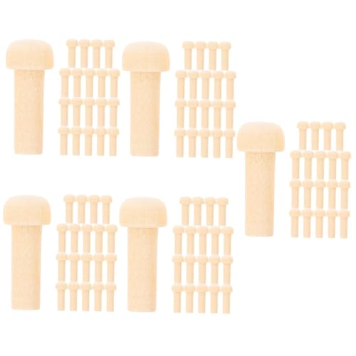 Gadpiparty 5 Sätze Mini Holzklammern Basteln Für Mini Klammern Unfertige Achse Mini Holzklammern Holzklammer Zubehör Holzklammern Malen Leere Klammern DIY 20 Stück * 5 von Gadpiparty