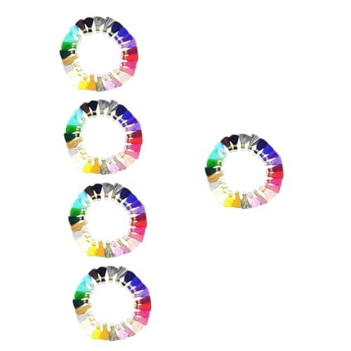Gadpiparty 5 Sätze Mini Quasten Ohrhängern Diy Zubehör Samt Quasten Anhänger Für Schmuckherstellung Dekorative Bastelideen Für Ohrringe Armbänder Und Mehr 100 Stück * 5 von Gadpiparty