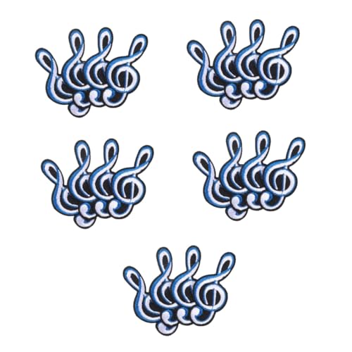 Gadpiparty 5 Sätze Musiknoten Patches Ersatzbare Kleidungspatches Für Diy Strapazierfähige Aufnäher Für Jacken Und Hüte Zur Verschönerung Von Kleidung Und Accessoires 4 Stück * 5 Gadpiparty 5 Sätze Musiknoten Patches Ersatzbare Kleidungspatches Für Diy Strapazierfähige Aufnäher Für Jacken Und Hüte Zur Verschönerung Von Kleidung Und Accessoires 4 Stück * 5 von Gadpiparty