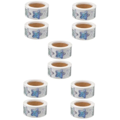 Gadpiparty 5 Sätze Pentagramm-aufkleber Groß Sternförmige Selbstklebende Aufkleber Kind Funkelnd Vergeben Sternaufkleber Sterne Belohnen Pvc Selbstklebend 2 Rollen * 5 Gadpiparty 5 Sätze Pentagramm-aufkleber Groß Sternförmige Selbstklebende Aufkleber Kind Funkelnd Vergeben Sternaufkleber Sterne Belohnen Pvc Selbstklebend 2 Rollen * 5 von Gadpiparty