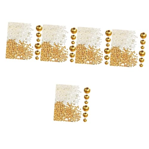 Gadpiparty 5 Sätze Perlen + Perlen DIY Perlen Dekoration Halskette Perlen Runde Perlen Schmuck Kit DIY Herstellung Zubehör Perlen Und Perlen Perlen Spacer Perlen Kleine 900 Stück * 5 Gadpiparty 5 Sätze Perlen + Perlen DIY Perlen Dekoration Halskette Perlen Runde Perlen Schmuck Kit DIY Herstellung Zubehör Perlen Und Perlen Perlen Spacer Perlen Kleine 900 Stück * 5 von Gadpiparty