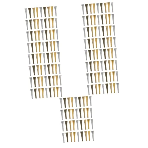 Gadpiparty 5 Sätze Perlenkappen Für Schmuckherstellung Diy Blütenform Kegelperlenkappen Hochwertige Abstandshalter Für Armbänder Und Ohrringe Langlebig Und Rostfrei 36 Stück * 5 von Gadpiparty
