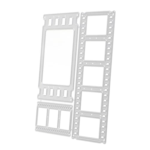 Gadpiparty 5 Sätze Präge messer form sterben Schablone Papier Scrapbooking gestanzt Cutter Prägemappen stirbt für die Kartenherstellung Stanzformen Rostfreier Stahl Silver von Gadpiparty