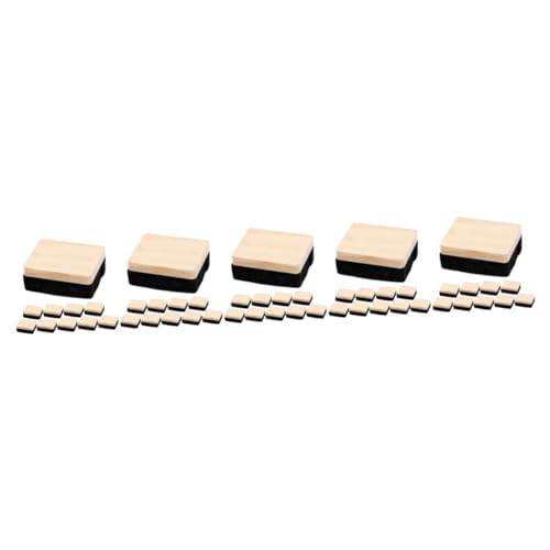 Gadpiparty 5 Sätze Radiergummi Mini Klein Schwarz Trocken Abwischbarer Kreideradierer Whiteboard-trockenlöscher Staubfreier Kreidereiniger Tafelwischer Hölzern 10 Stück * 5 Gadpiparty 5 Sätze Radiergummi Mini Klein Schwarz Trocken Abwischbarer Kreideradierer Whiteboard-trockenlöscher Staubfreier Kreidereiniger Tafelwischer Hölzern 10 Stück * 5 von Gadpiparty