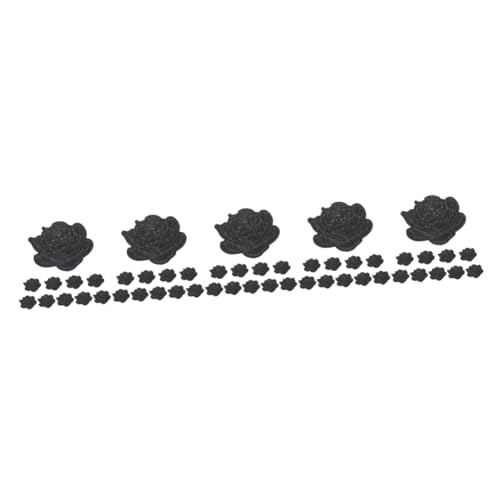 Gadpiparty 5 Sätze Rose Stick Patch Überlagern Applikationen Stickerei Blumen- Trimmen Kleiderdekoration Bestickt Flecken Flicken Nähen Kleidung Denim Schwarz Twill-stoff 10 Stück * 5 Gadpiparty 5 Sätze Rose Stick Patch Überlagern Applikationen Stickerei Blumen- Trimmen Kleiderdekoration Bestickt Flecken Flicken Nähen Kleidung Denim Schwarz Twill-stoff 10 Stück * 5 von Gadpiparty