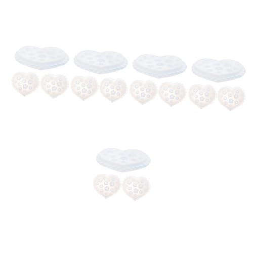 Gadpiparty 5 Sätze Rosenschimmel Herstellung Für Diy Schmuck Silikonform Rosenanhänger Form Diy Silikonform Diy Schmuckform Formen Aus Silikonharz Gießformen Aus Harz Kieselgel 3 Stück * 5 von Gadpiparty