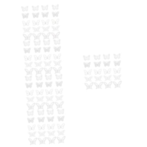 Gadpiparty 5 Sätze Schmetterlings Applikationen Für Brautkleider Diy Patches Für Projekte Für Kleidung Taschen Und Mehr 50 Stück * 5 von Gadpiparty