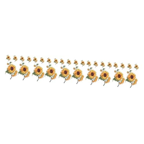 Gadpiparty 5 Sätze Sonnenblumen Tuch Aufkleber Für Bestickt Sonnenblumen-applikationen Patches Nähen Blumenapplikationen Flicken Nähen Aufnäher Mit Blumenapplikation Vlies Gelb 6 Stück * 5 Gadpiparty 5 Sätze Sonnenblumen Tuch Aufkleber Für Bestickt Sonnenblumen-applikationen Patches Nähen Blumenapplikationen Flicken Nähen Aufnäher Mit Blumenapplikation Vlies Gelb 6 Stück * 5 von Gadpiparty