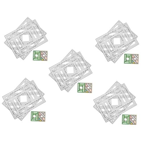 Gadpiparty 5 Sätze Stanzformen Album Handwerk Für Schablone Sterben Karte Schnitte Prägung Schneiden Basteln Cutter Wellig Groß Schild Herstellung Metall Silber 2 Stück * 5 Gadpiparty 5 Sätze Stanzformen Album Handwerk Für Schablone Sterben Karte Schnitte Prägung Schneiden Basteln Cutter Wellig Groß Schild Herstellung Metall Silber 2 Stück * 5 von Gadpiparty