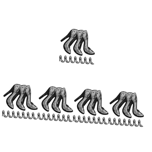 Gadpiparty 5 Sätze Stoffmontage Dekoration Nähen Applikationen Verzerrungen Bestickt Flecken Kleidungsflicken Selber Machen High-heel-form-patch Pailletten Silver 5 Paare * 5 Gadpiparty 5 Sätze Stoffmontage Dekoration Nähen Applikationen Verzerrungen Bestickt Flecken Kleidungsflicken Selber Machen High-heel-form-patch Pailletten Silver 5 Paare * 5 von Gadpiparty