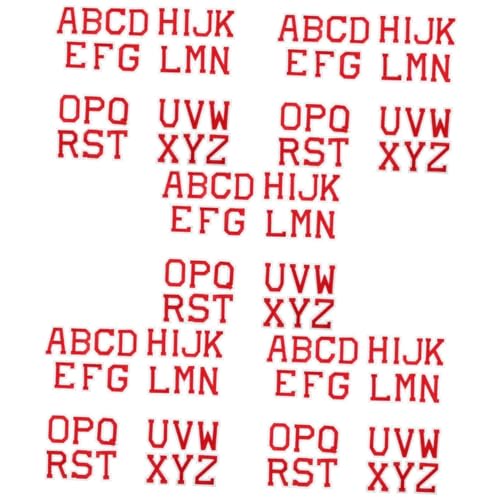 Gadpiparty 5 Sätze Teiliges Aufnäher Zum Aufbügeln Für Kleidung Diy Alphabet Patches Für Nähprojekte Und Persönliche Designs Kleidung Und Taschen 26 Stücke * 5 Gadpiparty 5 Sätze Teiliges Aufnäher Zum Aufbügeln Für Kleidung Diy Alphabet Patches Für Nähprojekte Und Persönliche Designs Kleidung Und Taschen 26 Stücke * 5 von Gadpiparty